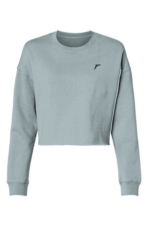 FOWLR WOMENS LIGHTWEIGHT CROP CREWNECK
