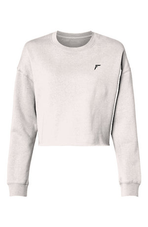 FOWLR WOMENS LIGHTWEIGHT CROP CREWNECK