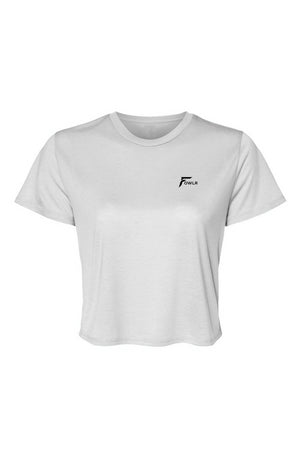 Fowlr Women’s Flowy Crop Tee