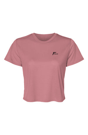 Fowlr Women’s Flowy Crop Tee
